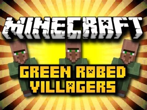Minecraft: Green Robed Villagers Tutorial (HD) .